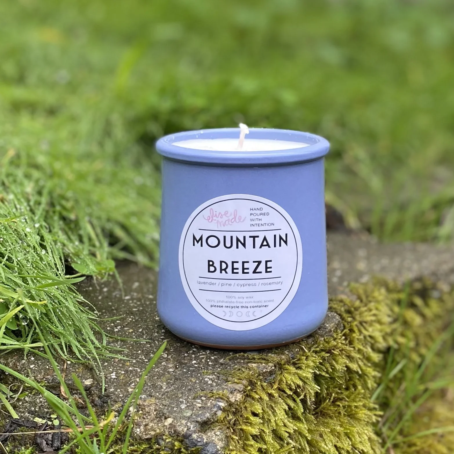 Recycled Yogurt Crock Candles — elisemade